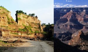 brown canyon and grand canyon